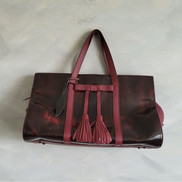 L.A.M.B. Gwen Stefani Addette Leather Handbag No Strap 15x9.5x7 - Picture 2 of 16